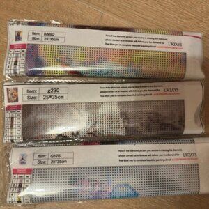 Disney Diamond Art Kit Bundle (3 Kits) – Lady & the Tramp, Grogu, Eeyore